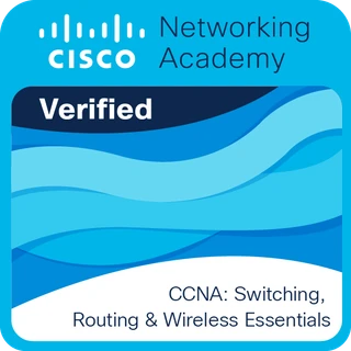 CCNA: Switching, Routing, and Wireless Essentials badge