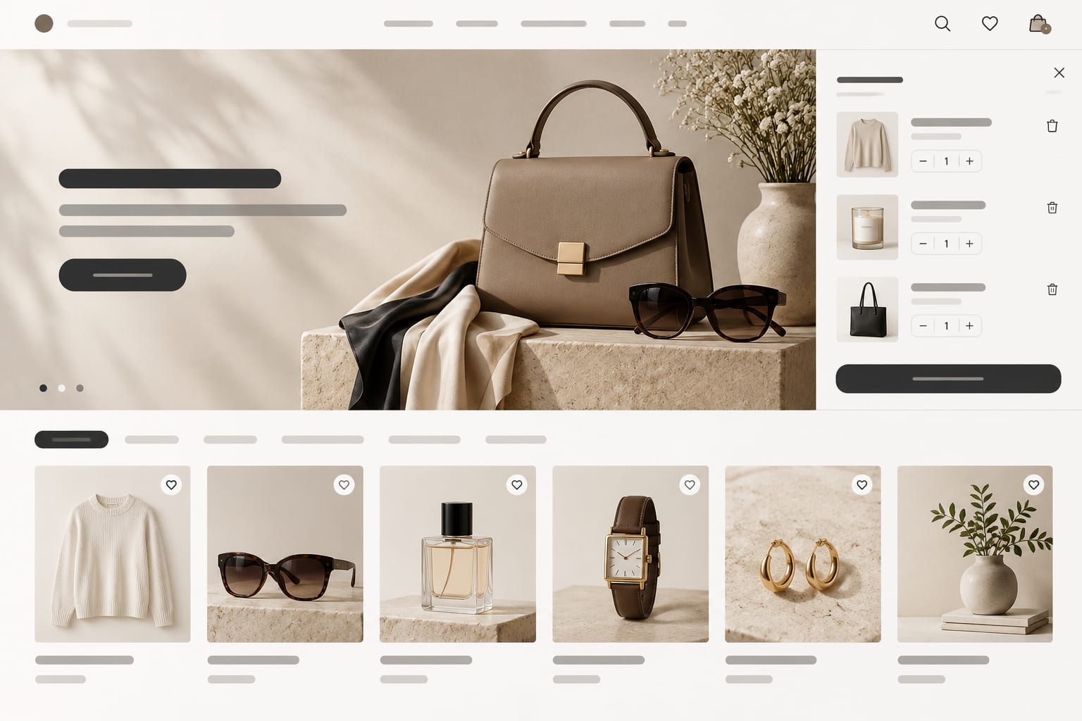 Evelyn's Store project preview